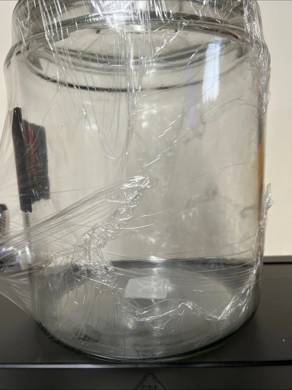 Target Clear Glass Beverage Dispenser with Silver Spigot